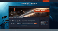 Desktop Screenshot of antaris-legacy.com