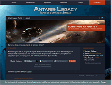 Tablet Screenshot of antaris-legacy.com